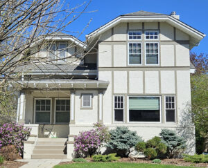 a Tudor home in Minneapolis